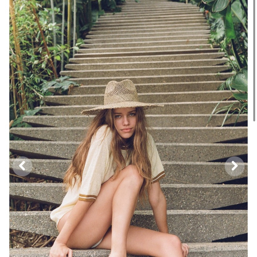 Lack of Color Sunnydip Fray Fedora